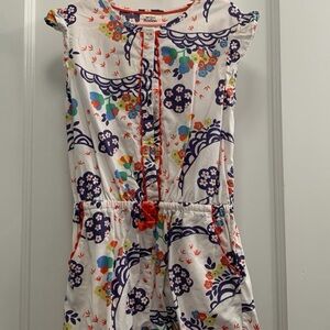 Mini Boden Colorful Floral Romper